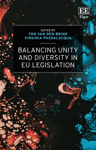 Imagen de portada: Balancing Unity and Diversity in EU Legislation 1st edition 9781035302949