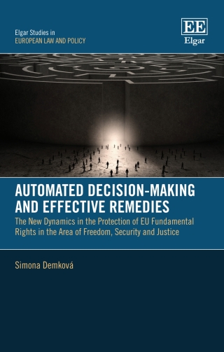 Cover image: Automated Decision-Making and Effective Remedies 1st edition 9781035306602