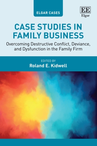 Cover image: Case Studies in Family Business 1st edition 9781035307340