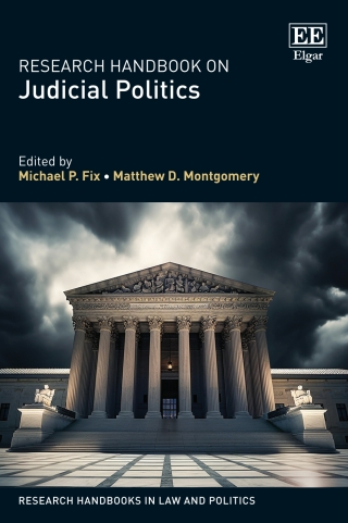 Cover image: Research Handbook on Judicial Politics 1st edition 9781035309313