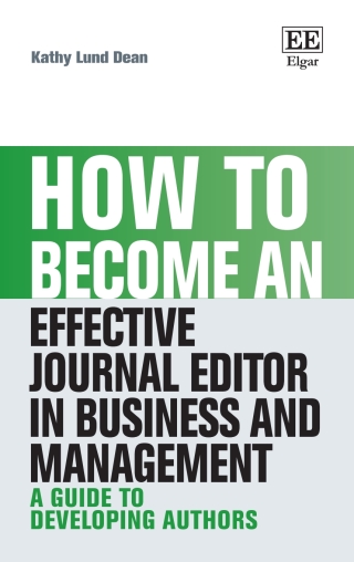 Cover image: How to Become an Effective Journal Editor in Business and Management 1st edition 9781035309375