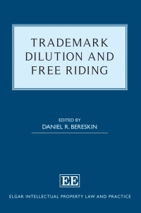 Imagen de portada: Trademark Dilution and Free Riding 1st edition 9781035312399