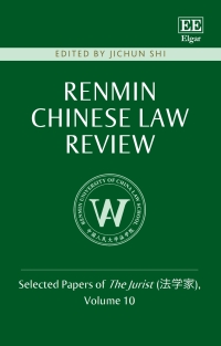 Cover image: Renmin Chinese Law Review 1st edition 9781035313969
