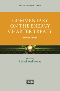 Imagen de portada: Commentary on the Energy Charter Treaty 2nd edition 9781035316274