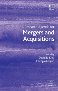 Cover image: A Research Agenda for Mergers and Acquisitions 1st edition 9781035319060