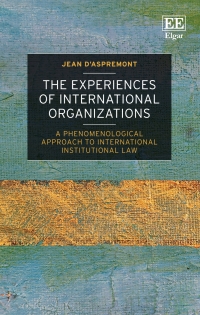 Cover image: The Experiences of International Organizations 1st edition 9781035319534