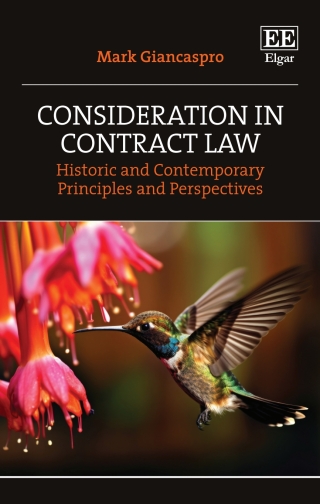 Cover image: Consideration in Contract Law 1st edition 9781035323463
