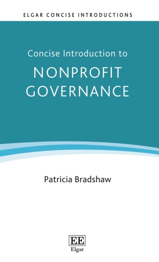 Cover image: Concise Introduction to Nonprofit Governance 1st edition 9781035328475
