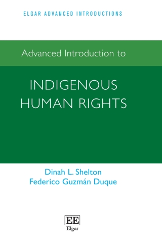 Cover image: Advanced Introduction to Indigenous Human Rights 1st edition 9781035328642