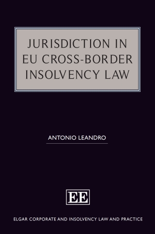 Cover image: Jurisdiction in EU Cross-Border Insolvency Law 1st edition 9781035334025