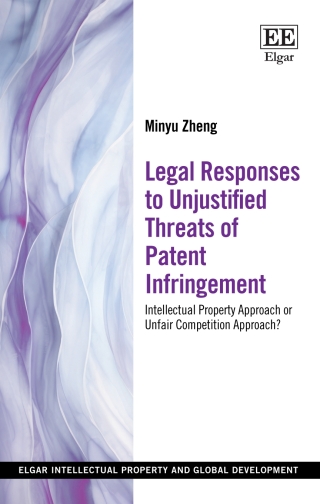 Cover image: Legal Responses to Unjustified Threats of Patent Infringement 1st edition 9781035338368