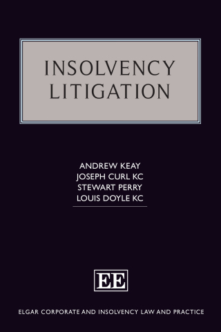 Cover image: Insolvency Litigation 1st edition 9781803920979