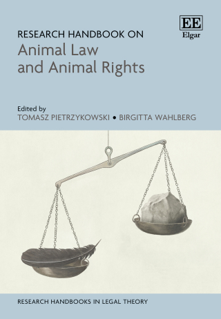 Cover image: Research Handbook on Animal Law and Animal Rights 1st edition 9781035324873