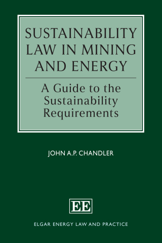 表紙画像: Sustainability Law in Mining and Energy 1st edition 9781035341313