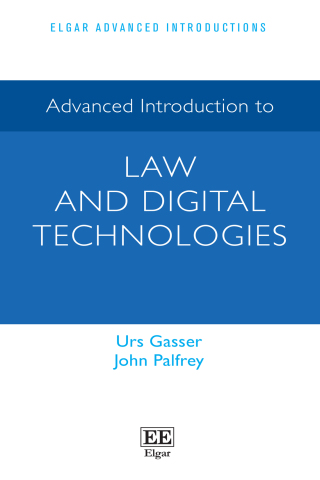 Imagen de portada: Advanced Introduction to Law and Digital Technologies 1st edition 9781803924472