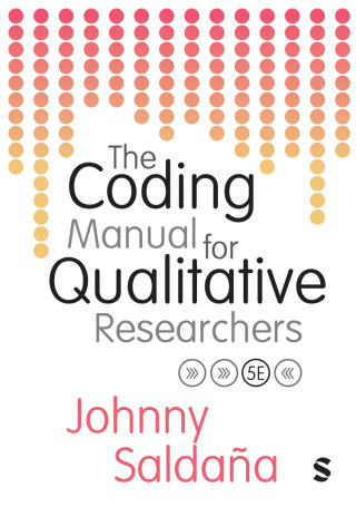 Cover image: The Coding Manual for Qualitative Researchers 5th edition 9781529680003