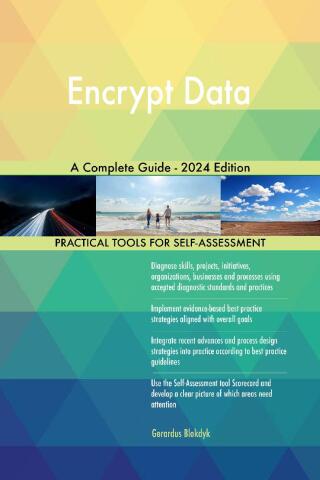 Imagen de portada: Encrypt Data A Complete Guide - 2024 Edition 9781038811356