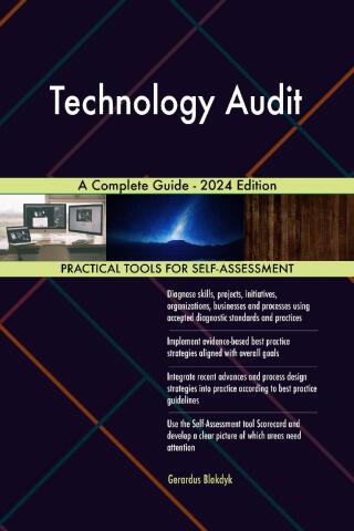 Cover image: Technology Audit A Complete Guide - 2024 Edition 9781038811493