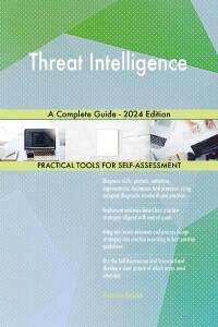 Titelbild: Threat Intelligence A Complete Guide - 2024 Edition 9781038811516