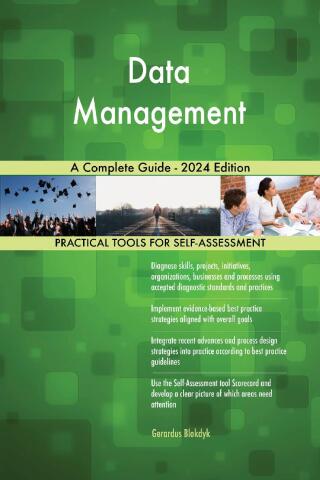 Cover image: Data Management A Complete Guide - 2024 Edition 9781038811615