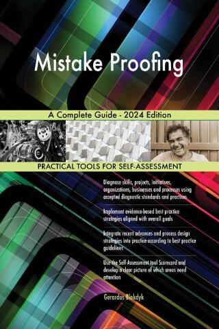 Cover image: Mistake Proofing A Complete Guide - 2024 Edition 9781038811929