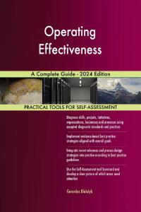 Cover image: Operating Effectiveness A Complete Guide - 2024 Edition 9781038812056