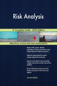 Cover image: Risk Analysis A Complete Guide - 2024 Edition 9781038812438