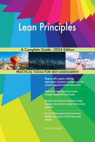 Cover image: Lean Principles A Complete Guide - 2024 Edition 9781038812568