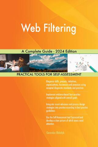 Imagen de portada: Web Filtering A Complete Guide - 2024 Edition 9781038812582