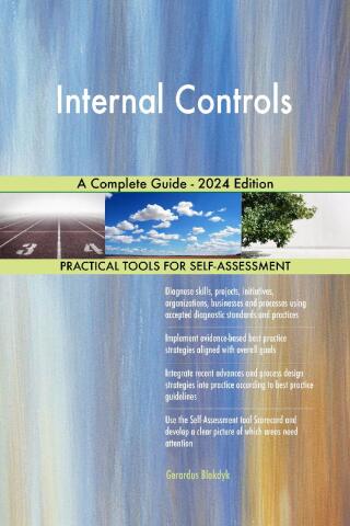 Immagine di copertina: Internal Controls A Complete Guide - 2024 Edition 9781038812643