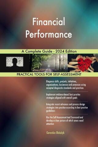 Omslagafbeelding: Financial Performance A Complete Guide - 2024 Edition 9781038812681