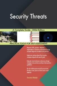 Imagen de portada: Security Threats A Complete Guide - 2024 Edition 9781038812711