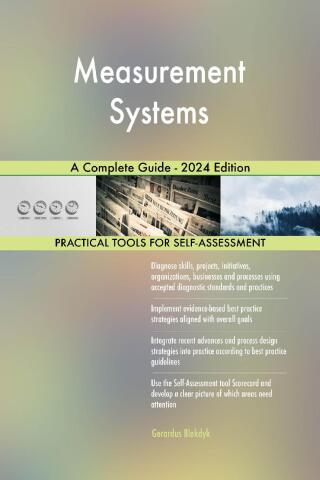 Cover image: Measurement Systems A Complete Guide - 2024 Edition 9781038812773