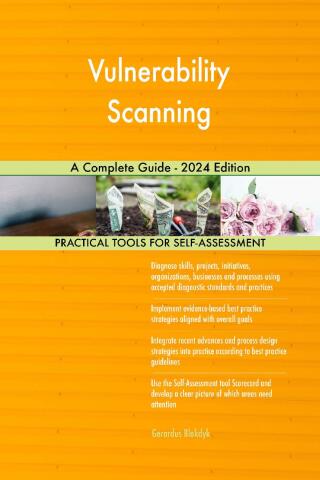 Omslagafbeelding: Vulnerability Scanning A Complete Guide - 2024 Edition 9781038812865