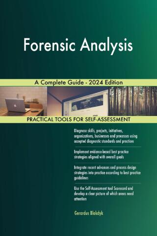 Omslagafbeelding: Forensic Analysis A Complete Guide - 2024 Edition 9781038813268