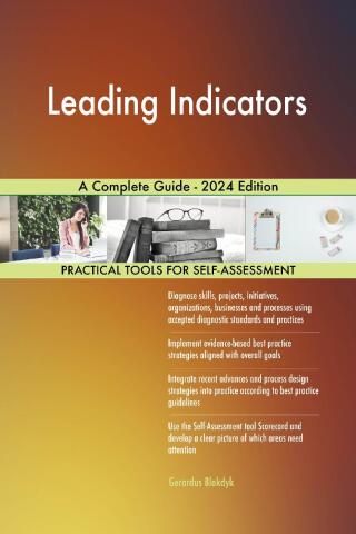 Cover image: Leading Indicators A Complete Guide - 2024 Edition 9781038813411