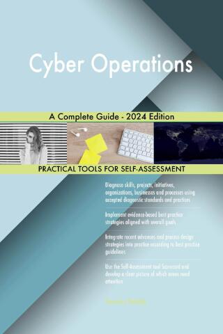 Cover image: Cyber Operations A Complete Guide - 2024 Edition 9781038813909