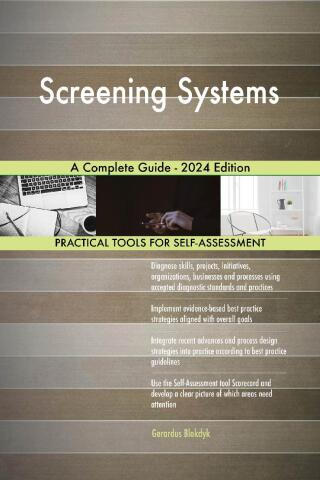 Cover image: Screening Systems A Complete Guide - 2024 Edition 9781038814005