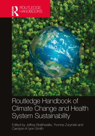 Imagen de portada: Routledge Handbook of Climate Change and Health System Sustainability 1st edition 9781032410654