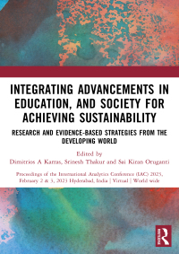 Cover image: Integrating Advancements in Education, and Society for Achieving Sustainability 1st edition 9781032708416