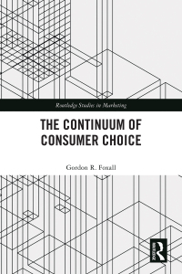 Cover image: The Continuum of Consumer Choice 1st edition 9781032201573
