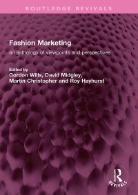 Imagen de portada: Fashion Marketing 1st edition 9781032730400