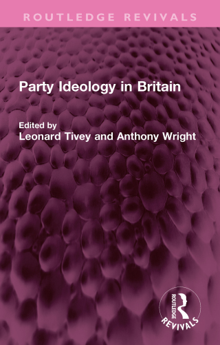 Omslagafbeelding: Party Ideology in Britain 1st edition 9781032731148