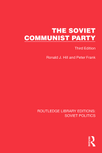 Titelbild: The Soviet Communist Party 1st edition 9781032677217