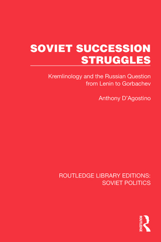 Imagen de portada: Soviet Succession Struggles 1st edition 9781032674650