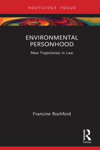 Cover image: Environmental Personhood 1st edition 9781032482811