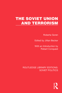 Cover image: The Soviet Union and Terrorism 1st edition 9781032674353