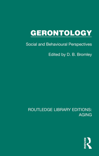 Imagen de portada: Gerontology 1st edition 9781032709888