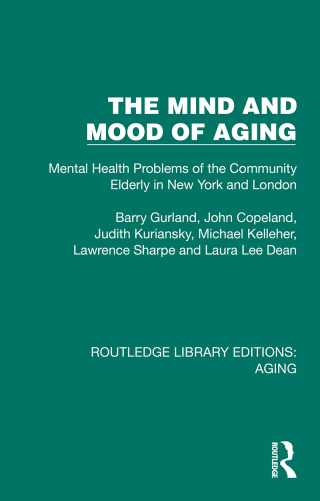 Cover image: The Mind and Mood of Aging 1st edition 9781032701608