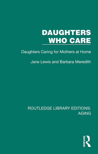 Imagen de portada: Daughters Who Care 1st edition 9781032684451